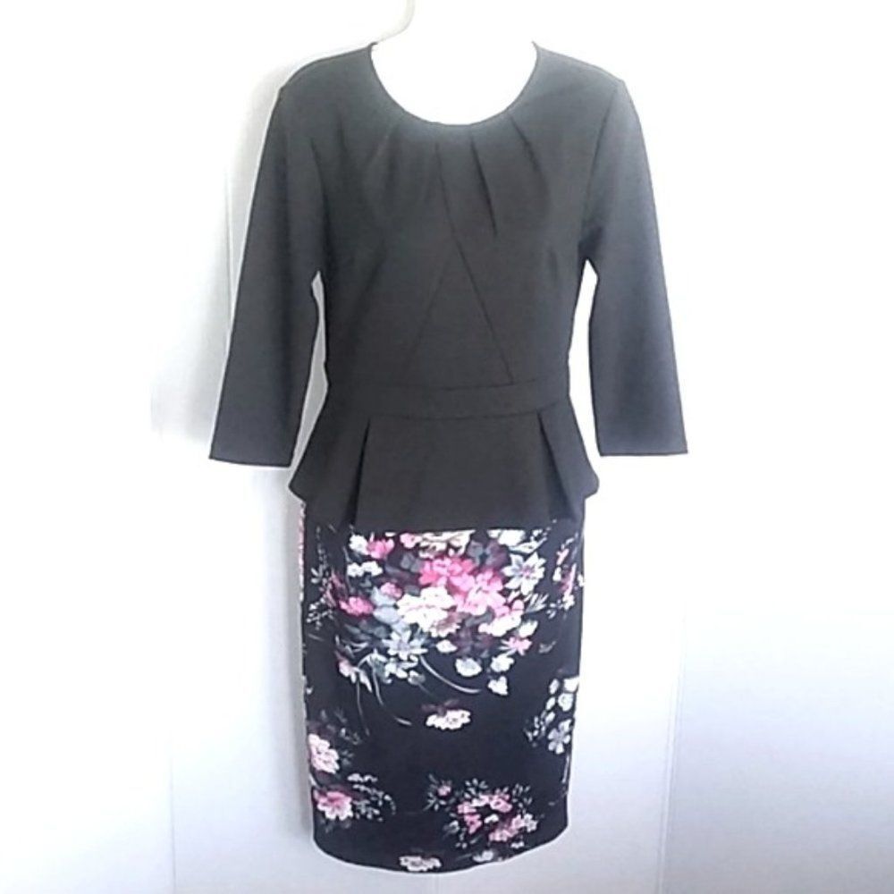 Womens Vfshow Vfemag Faux Two Piece Dress Size S